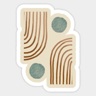 Nature Abstract Color Sticker